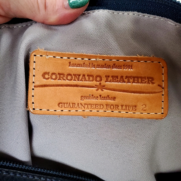 ❗NWOT👜 🔐 Coronado Leather Concealment hobo bag - Picture 6 of 11